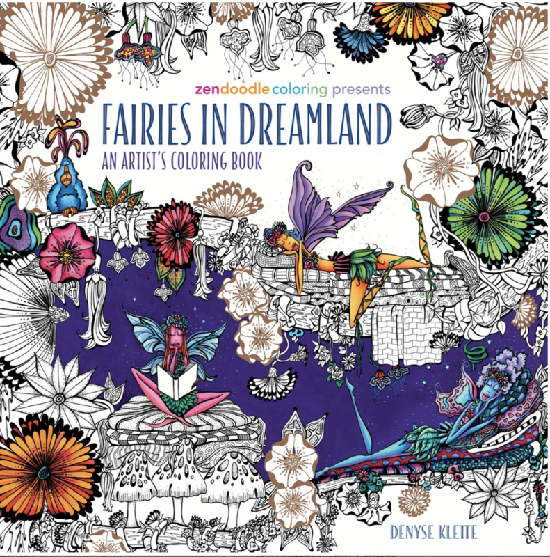 Fairies in Dreamland Coloring Book