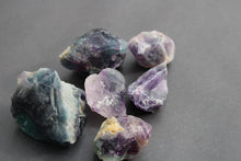 Load image into Gallery viewer, Rainbow Fluorite Rough Cut
