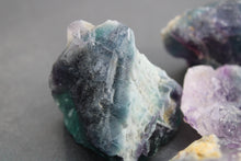 Load image into Gallery viewer, Rainbow Fluorite Rough Cut
