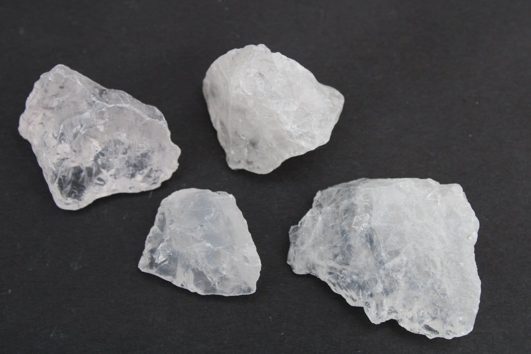 Clear Quartz Rough Cut